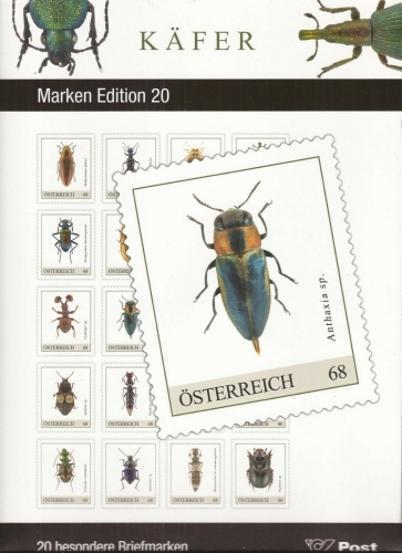 2015 - Marken Edition 20 - Käfer - Postfrisch **